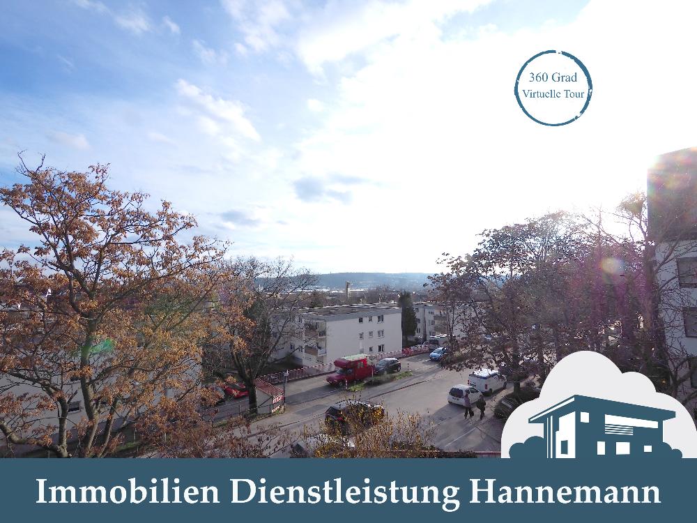 Blick vom Balkon